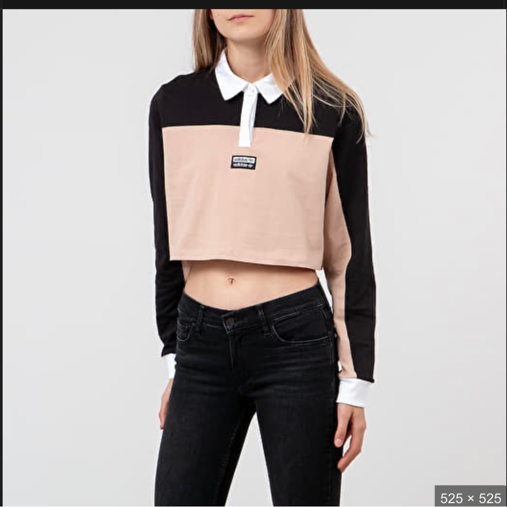 Adidas crop polo